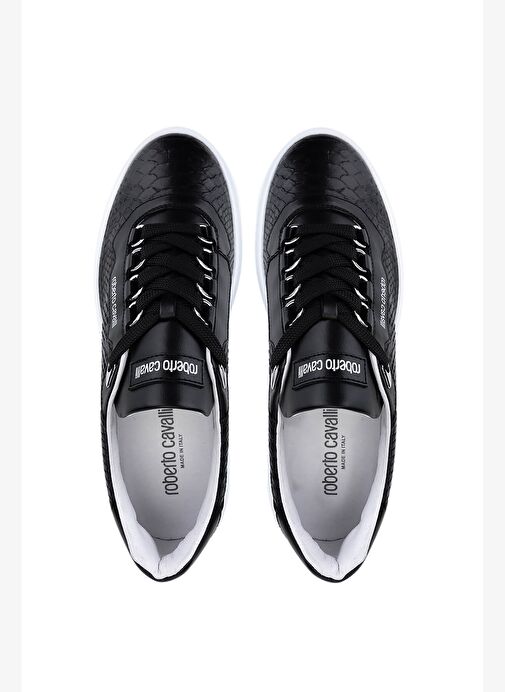 Roberto Cavalli Erkek Hakiki Deri Sneakers & Spor Ayakkabı - Görsel 6