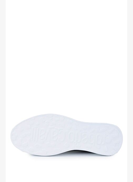 Roberto Cavalli Erkek Hakiki Deri Beyaz Sneakers & Spor Ayakkabı - Görsel 6