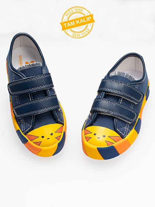 Tiger Cırtlı Kanvas Ortopedik Sneakers - Görsel 2