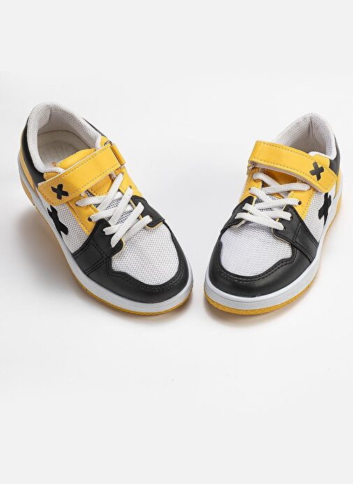 Casa Sarı Siyah Unisex Çocuk Sneakers - Görsel 2