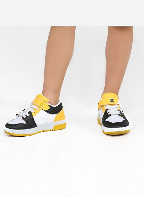 Casa Sarı Siyah Unisex Çocuk Sneakers - Görsel 3