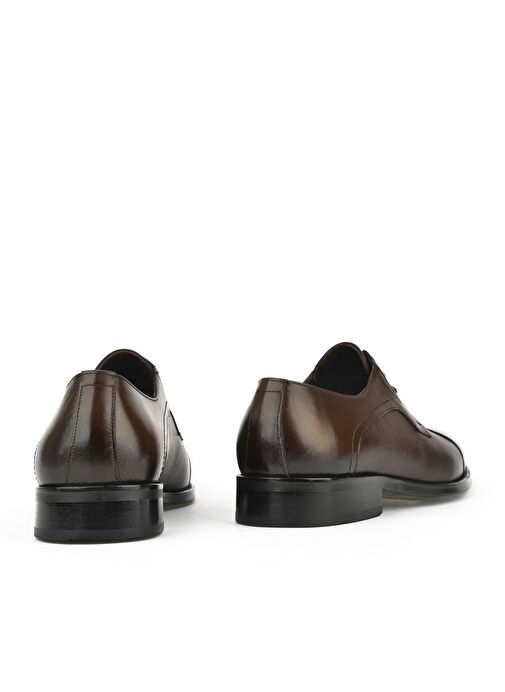 Ziya, Erkek Hakiki Deri Klasik Ayakkabı 1511027Z029 Kahve - Görsel 5