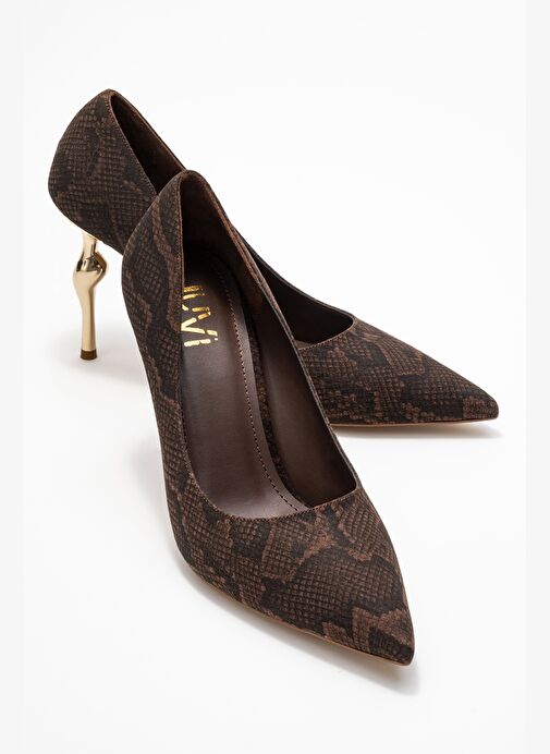 Luvi Shoes Luvi Shoes Belirsiz HUDSON Kahverengi Desenli Kadın Topuklu Ayakkabı Stiletto | Boyner Belirsiz - 2. görsel