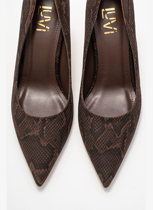 Luvi Shoes Luvi Shoes Belirsiz HUDSON Kahverengi Desenli Kadın Topuklu Ayakkabı Stiletto | Boyner Belirsiz - 3. görsel