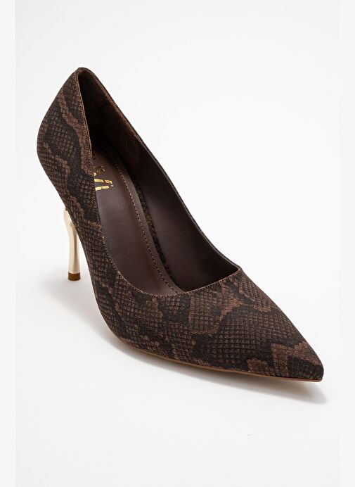 Luvi Shoes Luvi Shoes Belirsiz HUDSON Kahverengi Desenli Kadın Topuklu Ayakkabı Stiletto | Boyner Belirsiz - 4. görsel