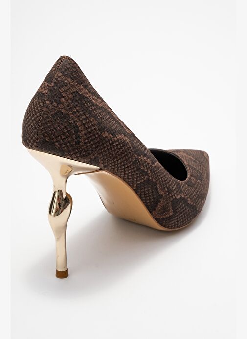 Luvi Shoes Luvi Shoes Belirsiz HUDSON Kahverengi Desenli Kadın Topuklu Ayakkabı Stiletto | Boyner Belirsiz - 6. görsel