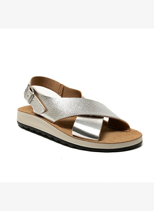 T4 429 FE Kadın Sneaker ( Günlük) 77 G61 ZC Fly Flot Sandal 6331-Silver - Görsel 5