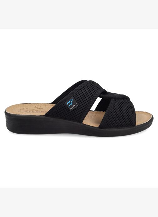 Kadın Terlik 83 G93 FE Fly Flot Slipper FRESH 2003- Black - Görsel 4