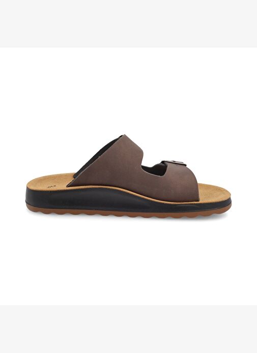 Erkek Terlik 78 171 4C Fly Flot Slipper CASUAL 2507-Dark Brown - Görsel 5