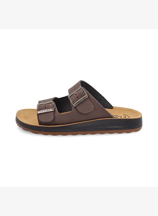 Erkek Terlik 78 171 4C Fly Flot Slipper CASUAL 2507-Dark Brown - Görsel 3