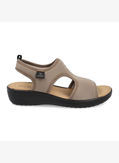 Kadın Sandalet 55 E71 LB Fly Flot Sandal 2004-Taupe - Görsel 3