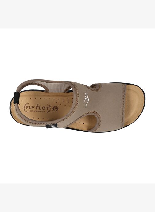 Kadın Sandalet 55 E71 LB Fly Flot Sandal 2004-Taupe - Görsel 4