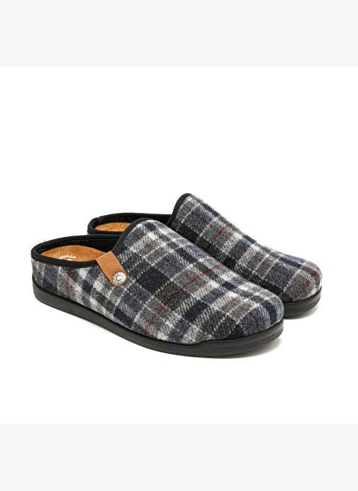 Erkek Terlik/ Panduf ( Ev ) 46 652 JW Fly Flot CLOTH MAN SLIPPER Blue - Görsel 3
