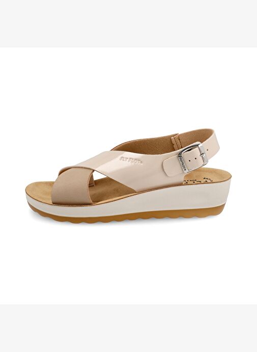 Kadın Sandalet 42 G61 3C Fly Flot Sandal TRENDY 6309-Beige - Görsel 3