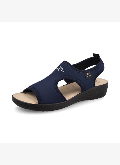 Kadın Sneaker ( Günlük) 55 E71 LA Fly Flot Sandal FRESH 2001-Blue - Görsel 3