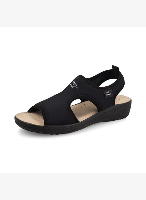 Kadın Sneaker ( Günlük) 55 E71 LA Fly Flot Sandal FRESH 2003-Black - Görsel 3