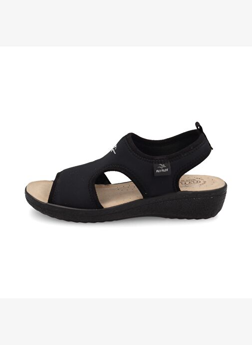 Kadın Sneaker ( Günlük) 55 E71 LA Fly Flot Sandal FRESH 2003-Black - Görsel 4