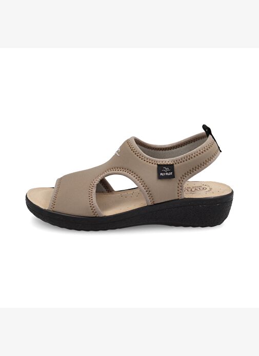 Kadın Sandalet 55 E71 LA Fly Flot Sandal FRESH 2004-Taupe - Görsel 3