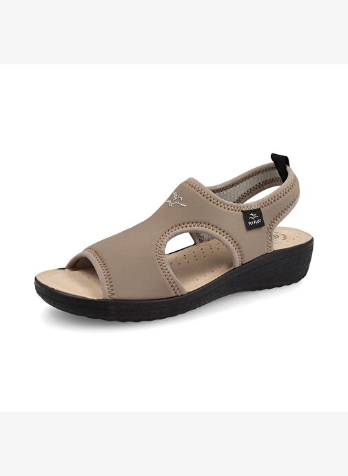 Kadın Sandalet 55 E71 LA Fly Flot Sandal FRESH 2004-Taupe - Görsel 2