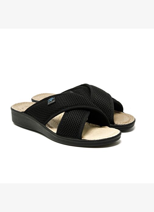 Kadın Terlik 83 K24 FE Fly Flot Slipper FRESH 2003-Black - Görsel 4