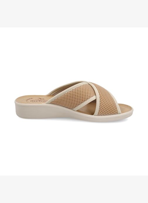 Kadın Terlik 83 K24 FE Fly Flot Slipper FRESH 6009-Beige - Görsel 2