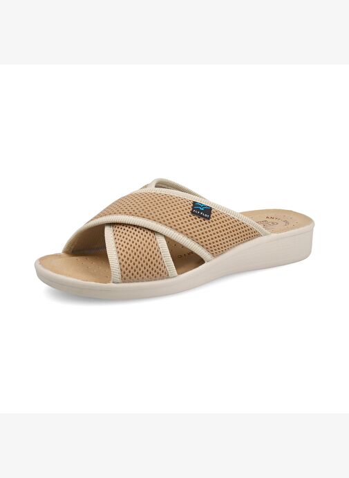 Kadın Terlik 83 K24 FE Fly Flot Slipper FRESH 6009-Beige - Görsel 3