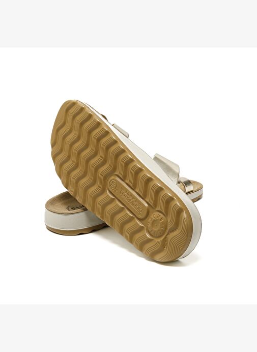 T4 429 FE Kadın Terlik ( Günlük) 77 J68 ZC Fly Flot Slipper 6330-Gold - Görsel 7