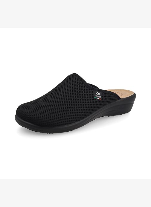 Kadın Terlik T4 368 FE Fly Flot Cloth Slipper FRESH CLASSIC 2003-Black - Görsel 2