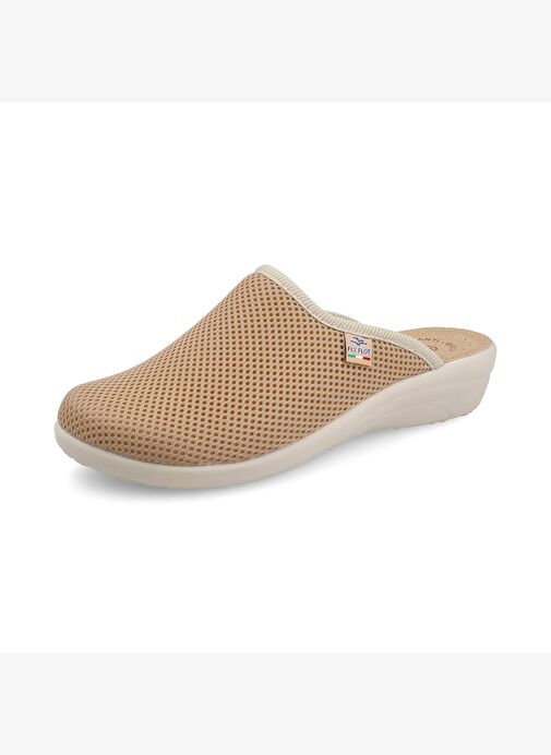 Kadın Terlik T4 368 FE Fly Flot Slipper FRESH CLASSIC 6009-Beige - Görsel 2