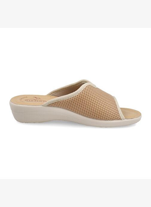 Kadın Terlik T4 429 FE Fly Flot Slipper FRESH CLASSIC 6009- Beige - Görsel 4