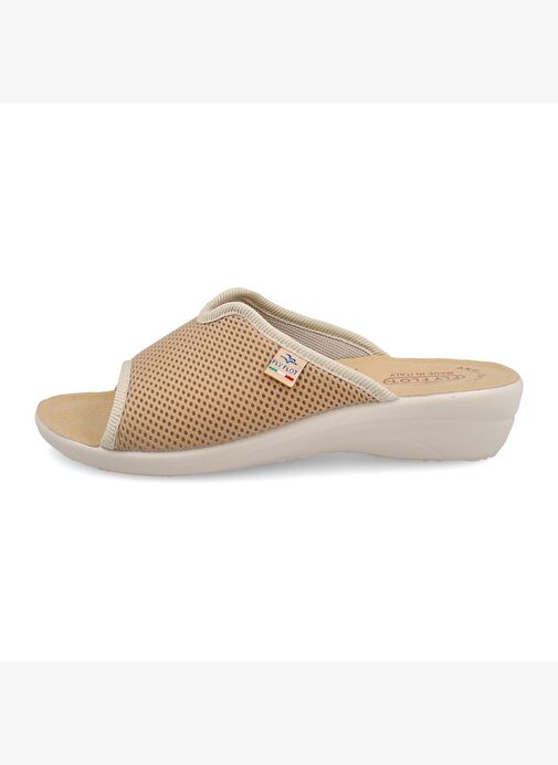 Kadın Terlik T4 429 FE Fly Flot Slipper FRESH CLASSIC 6009- Beige - Görsel 3