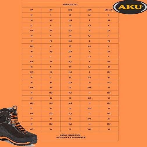 Aku Aku Vişne Ultralight Goretex Kadın Bot A365.20681 | Boyner Vişne - 7. görsel