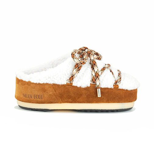 Kadın Bot (Kar) 80D1460240-MA03 Moon Boot Mule Shearling Whisky/Off White - Görsel 2