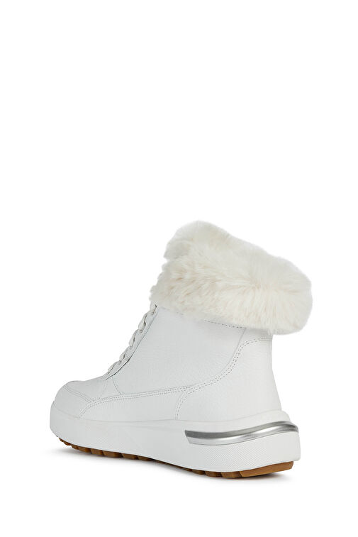 Geox Kadın Beyaz Dalyla Abx Bağcıklı Waterproof Deri Bot D26QSA00046C1000 - Görsel 5