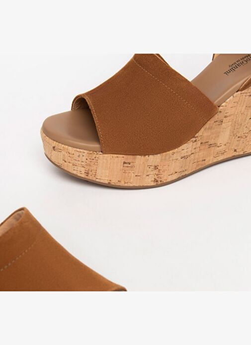 Kadın Sandalet E307663D NeroGiardini VELOUR PU.MUSA 8901P RICOPE 326-Tabacco - Görsel 4