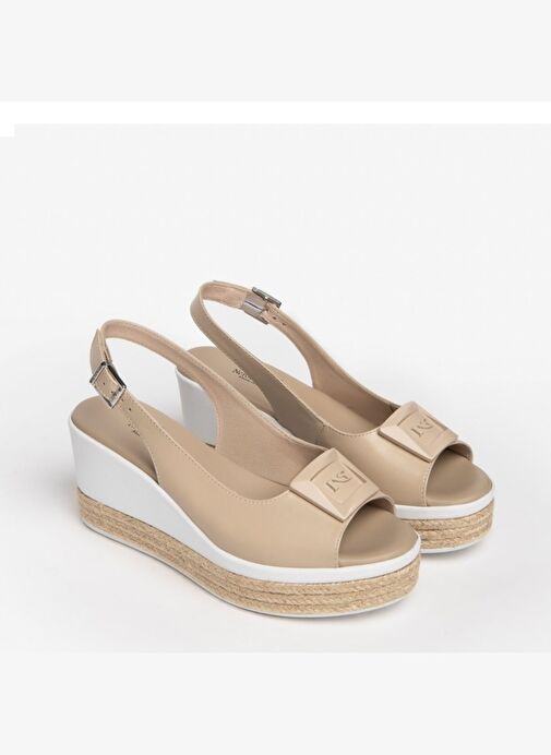 Kadın Sandalet E307715D NeroGiardini NAPPA PANDORA PU.MONOD.ARZANA P169 453-Lino - Görsel 3