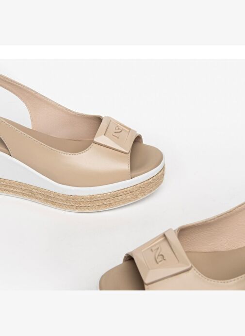 Kadın Sandalet E307715D NeroGiardini NAPPA PANDORA PU.MONOD.ARZANA P169 453-Lino - Görsel 4