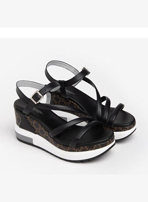 Kadın Sandalet E307758D NeroGiardini TAMIGI POLI.MILENA7854 ZEPTR MILENA 7854 100-Nero - Görsel 3