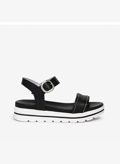 Kadın Sandalet E307812D NeroGiardini TAMIGI PU.KALE' P15655 BIAN 100-Nero - Görsel 2