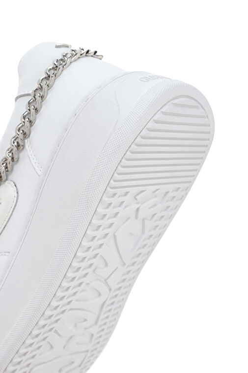 Alberto Guardiani Beyaz Kadın Deri Sneaker G03G100011 - Görsel 9