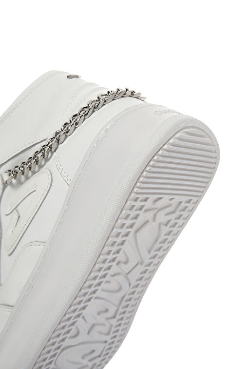 Alberto Guardiani Beyaz Kadın Deri Sneaker G03G100010 - Görsel 9