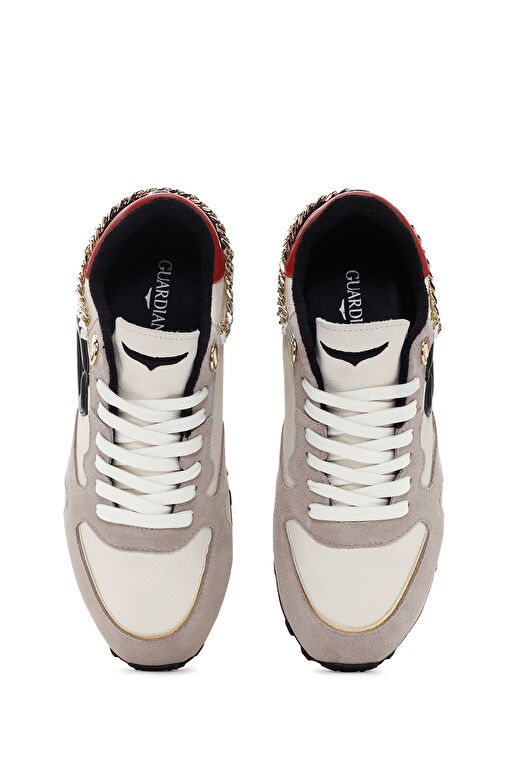 Alberto Guardiani Kadın Çok Renkli Wen Deri Kalın Tabanlı Sneaker G03G100013 - Görsel 7