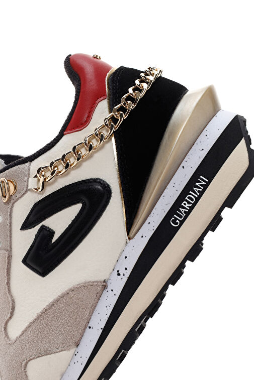 Alberto Guardiani Kadın Çok Renkli Wen Deri Kalın Tabanlı Sneaker G03G100013 - Görsel 8