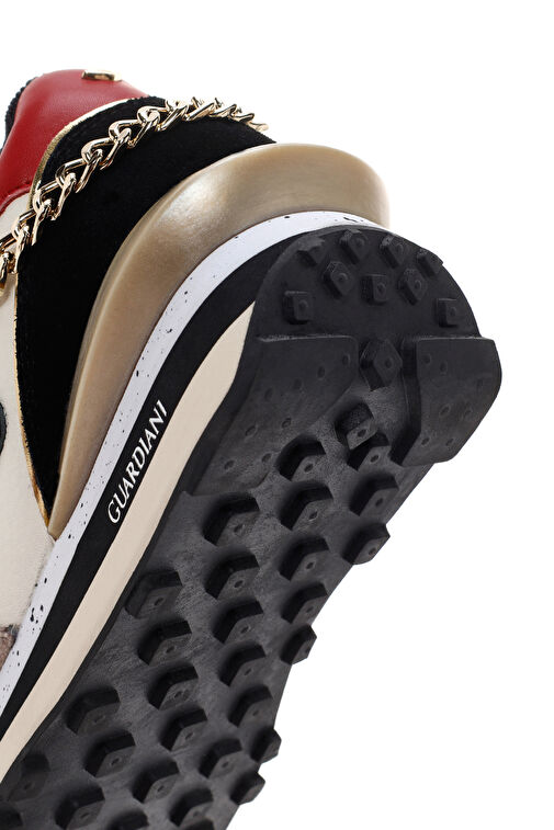 Alberto Guardiani Kadın Çok Renkli Wen Deri Kalın Tabanlı Sneaker G03G100013 - Görsel 9