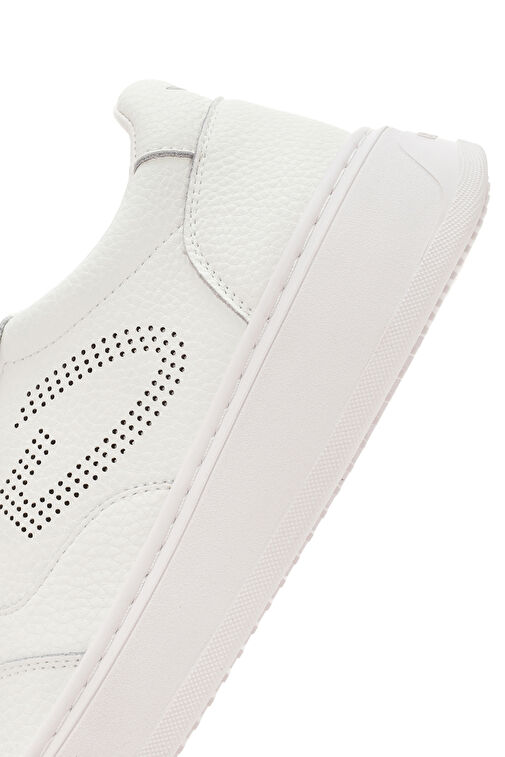 Alberto Guardiani Beyaz Erkek Deri Sneaker G03M100026 - Görsel 9