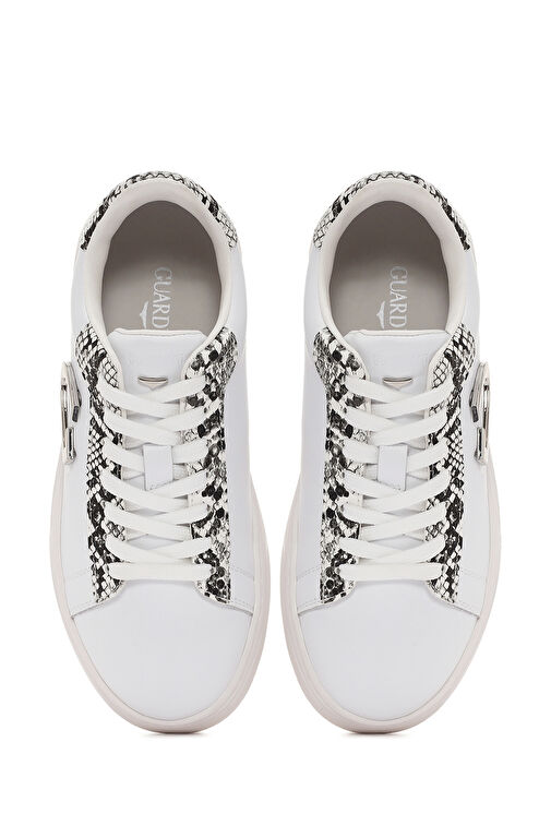 Alberto Guardiani Beyaz Kadın Deri Sneaker G03G100017 - Görsel 8