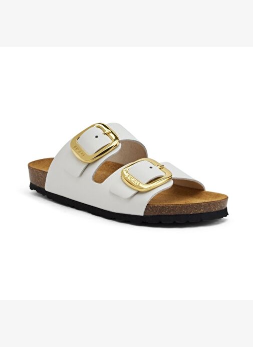 Kadın Terlik 17P8 Frau LONDON-S OffWhite - Görsel 3