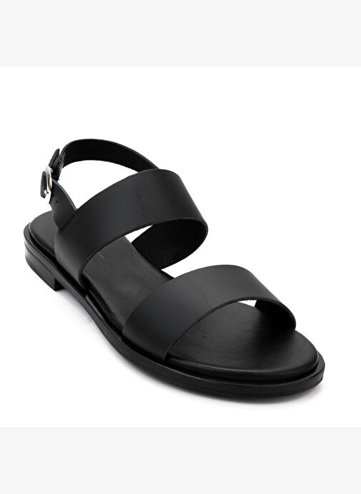 Kadın Sandalet 86P1 Frau LONDON Nero - Görsel 2