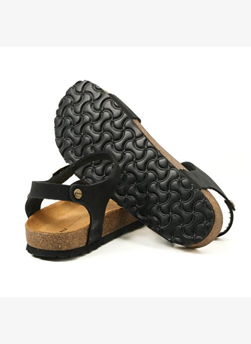 Kadın Sandalet 58H3 Frau NABUK-S Nero - Görsel 6