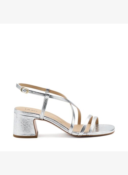 Kadın Topuklu Ayakkabı 93V2 Frau METAL Silver - Görsel 2